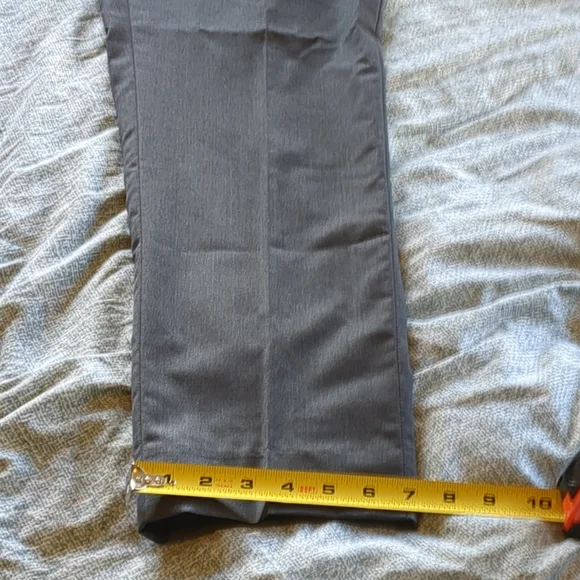 Ermenegildo Zegna Wool Dress Pants 34X28.5 Dark Gray 50 Regular Straight Leg - Picture 9 of 16